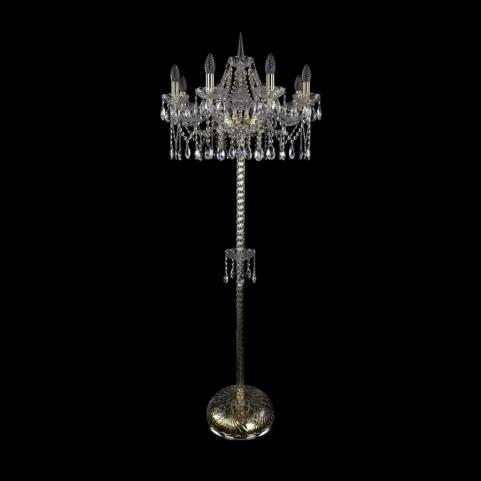 Bohemia Ivele Crystal Торшер Bohemia 1413T2/8/200-160 G