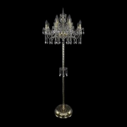 Bohemia Ivele Crystal Торшер Bohemia 1413T2/8+4/200-165 G