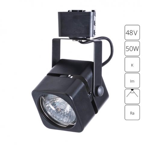 Трековый светильник Arte Lamp Misam  A1315PL-1BK