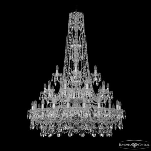 Люстра Bohemia Ivele Crystal  1411/20+10+5/400/XL-155/3d Ni