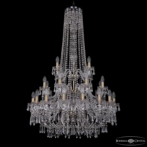 Люстра Bohemia Ivele Crystal 1403/16+8+4/300/h-130/3d Pa