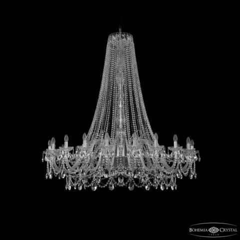 Люстра Bohemia Ivele Crystal 1411/20/530/h-157 Ni