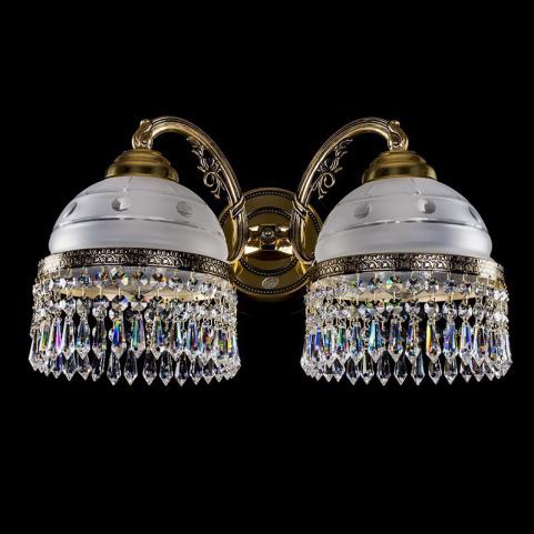 Бра Art Glass KARAT II. BRASS ANTIQUE CE