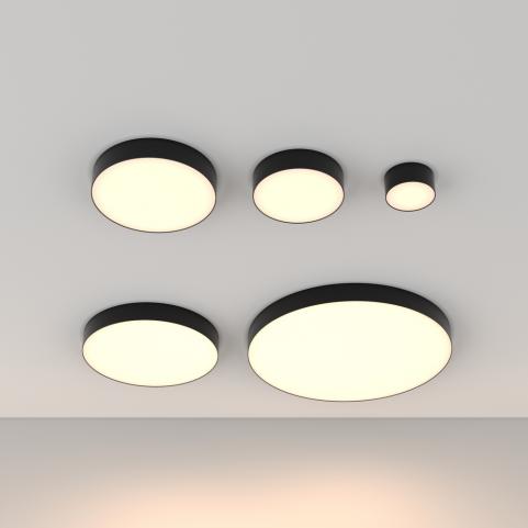 Потолочный светильник Maytoni Technical Ceiling 3000K Zon C032CL-12W3K-RD-B