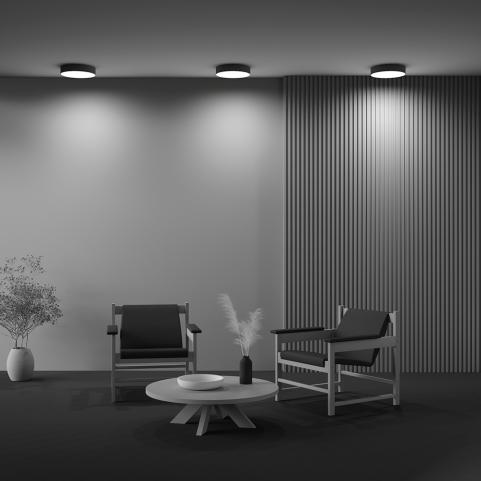 Потолочный светильник Maytoni Technical Ceiling 3000K Zon C032CL-36W3K-RD-B