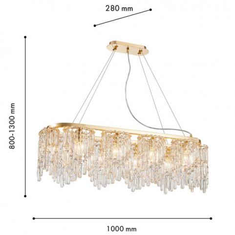 Люстра Favourite Diadem 4724-10P