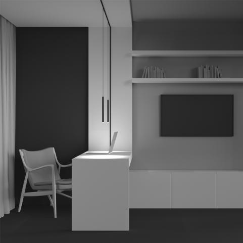 Трековый подвесной светильник Maytoni Technical Levity 2700К Skim TR191-1-3W2.7K-M-B