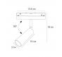 Магнитный трековый светильник Arte Lamp Linea Smart 2700-6000К A4690PL-1WH