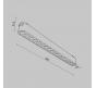 Трековый светильник Maytoni Points Radity 3000K TR082-1-18W3K-M-W