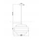 Подвесной светильник Maytoni Ruche P078PL-01CG