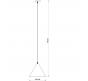 Светильник подвесной Arte Lamp David A7041SP-1BK