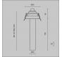 Встраиваемый спот Maytoni Technical Ceiling 3000K Focus T C140RS-L200-7W3K-BBS