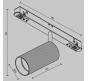 Трековый светильник Maytoni Technical Exility 4000K Artisan TR097-2-12W4K-M-BMG