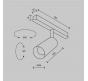 Трековый светильник Maytoni Technical Exility 2700K  Focus LED TR032-2-5W2.7K-M-B