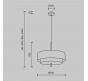 Подвесной светильник Maytoni  Bergamo MOD613PL-05W1