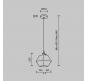 Подвесной светильник Modestyle  MS.154.150 BS